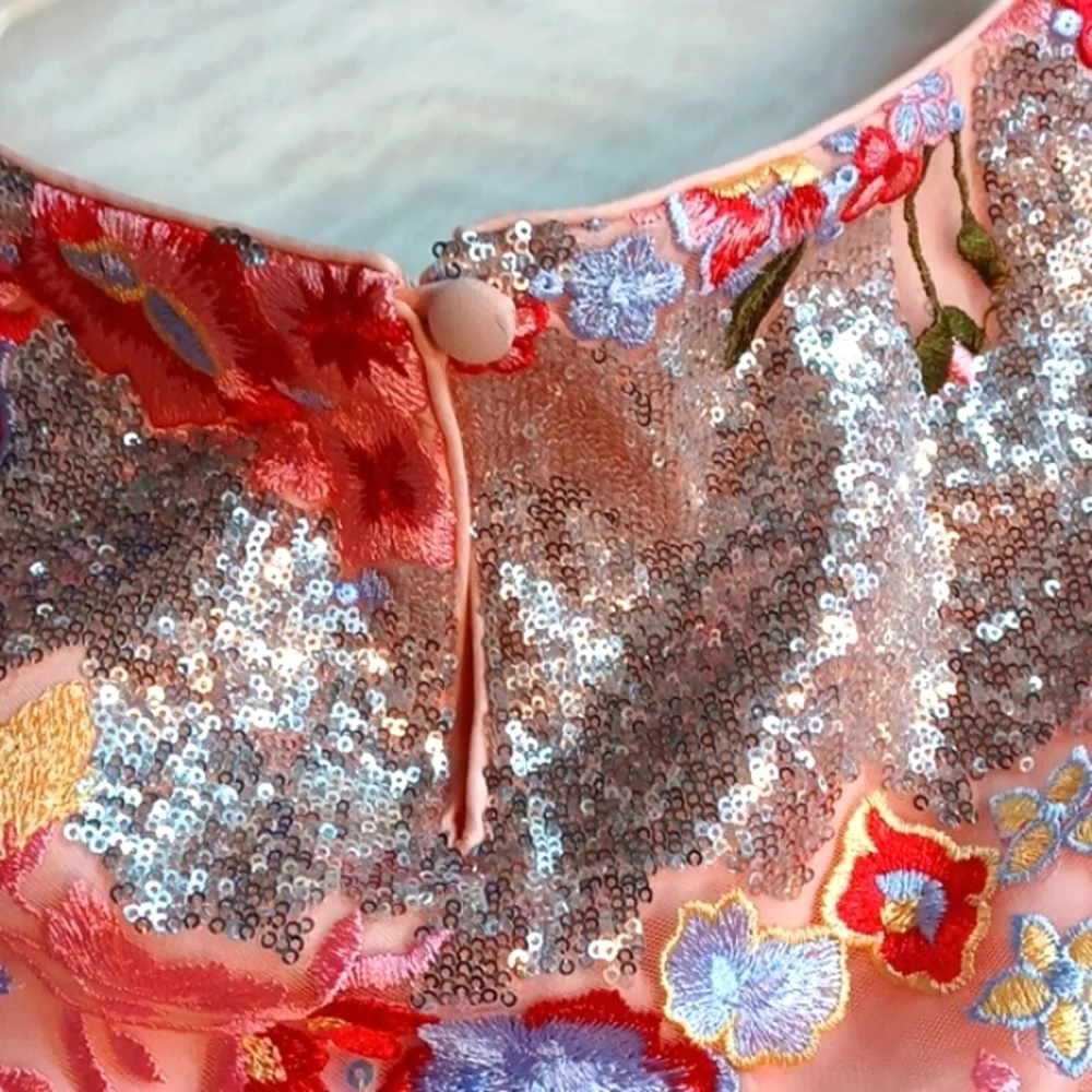 Eva Franco Sequin‎ Colorful  Woman's NWT Dress sz 8  299.00 Retail